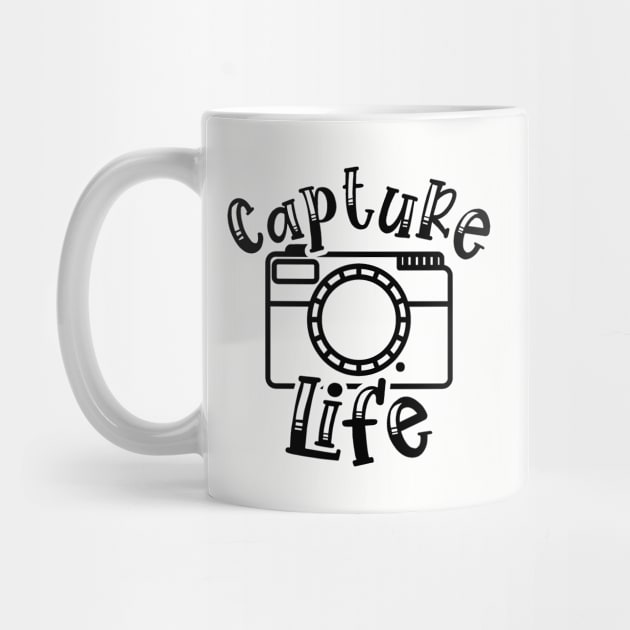 Capture Life Photographer Camera by GlimmerDesigns